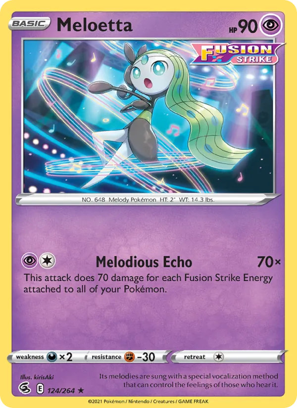 Meloetta – Fusion Strike 124