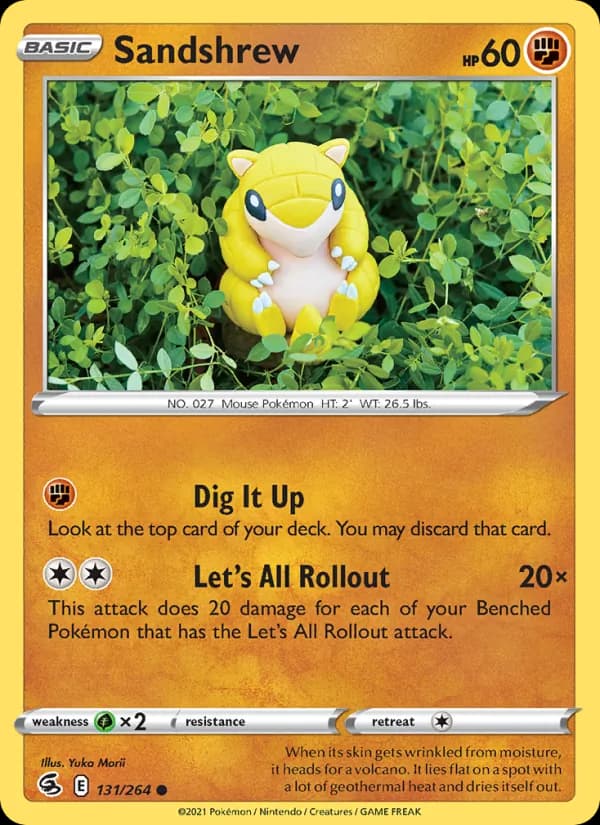 Sandshrew – Fusion Strike 131