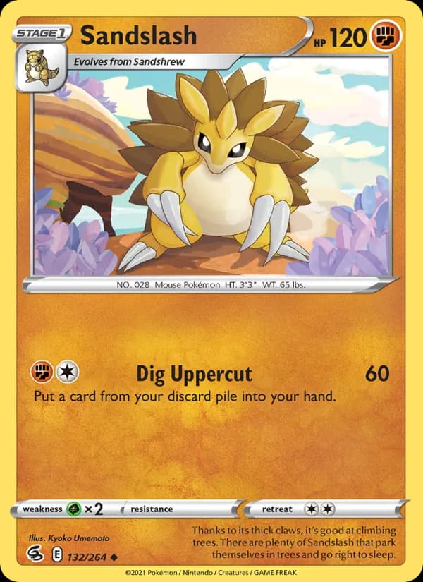 Sandslash – Fusion Strike 132