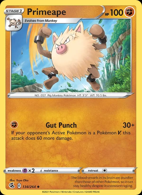 Primeape – Fusion Strike 134