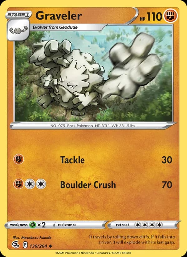Graveler – Fusion Strike 136