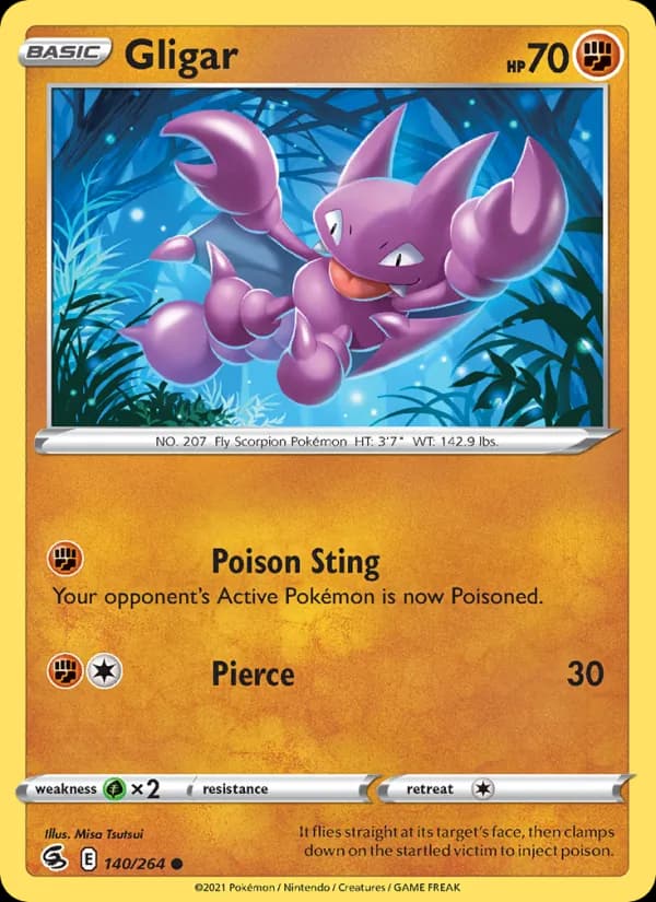 Gligar – Fusion Strike 140