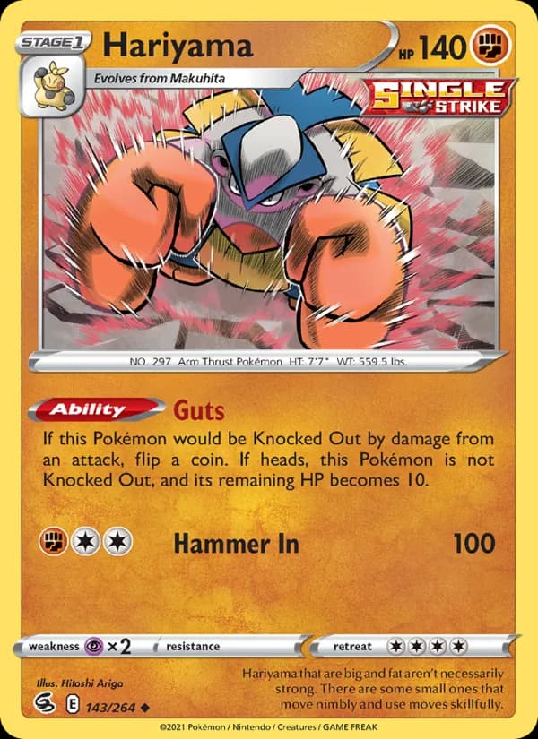 Hariyama – Fusion Strike 143