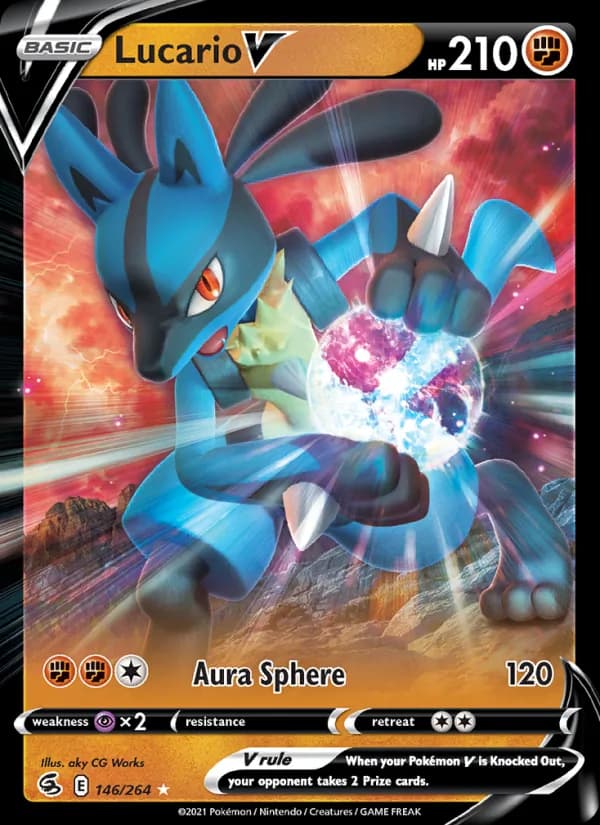 Lucario V – Fusion Strike 146
