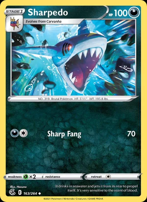 Sharpedo – Fusion Strike 163