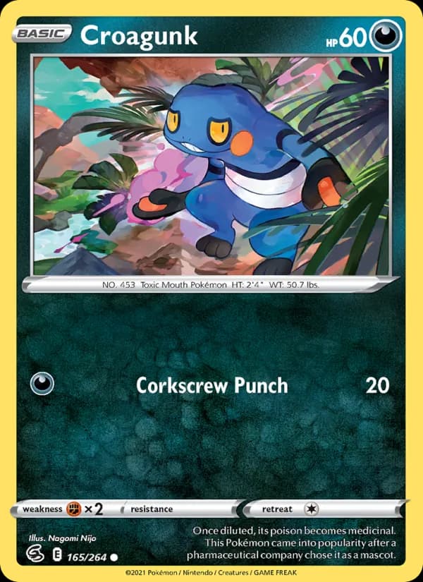 Croagunk – Fusion Strike 165