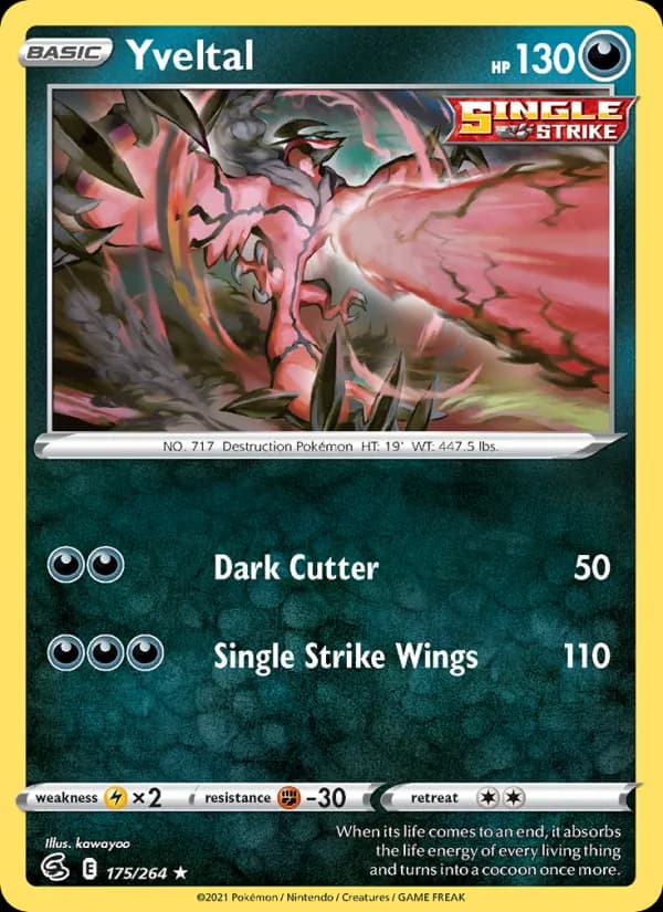Yveltal – Fusion Strike 175