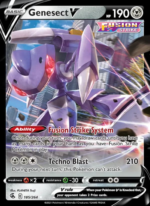 Genesect V – Fusion Strike 185