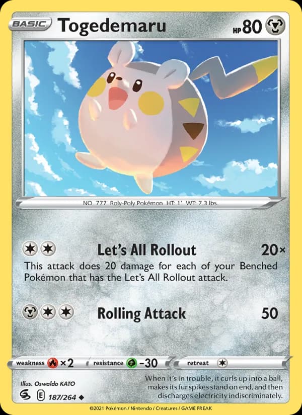 Togedemaru – Fusion Strike 187