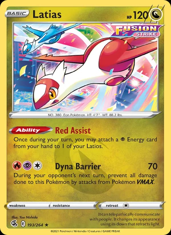 Latias – Fusion Strike 193