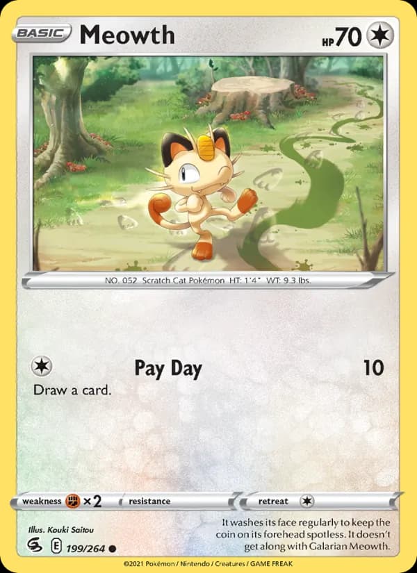 Meowth – Fusion Strike 199