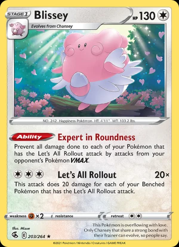 Blissey – Fusion Strike 203