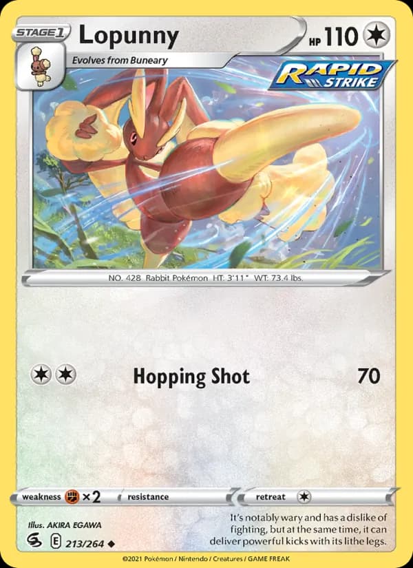 Lopunny – Fusion Strike 213