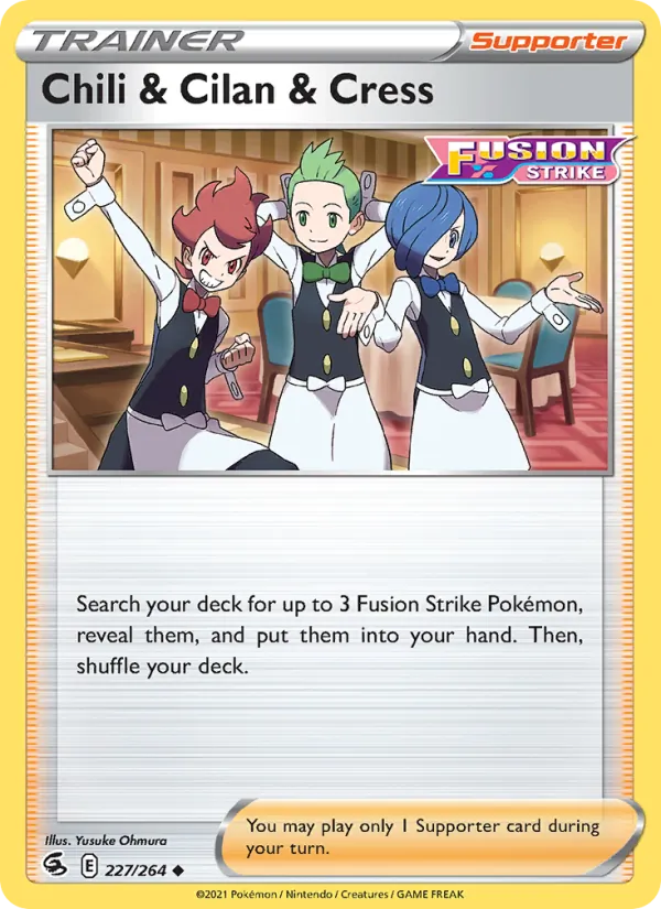 Chili & Cilan & Cress – Fusion Strike 227