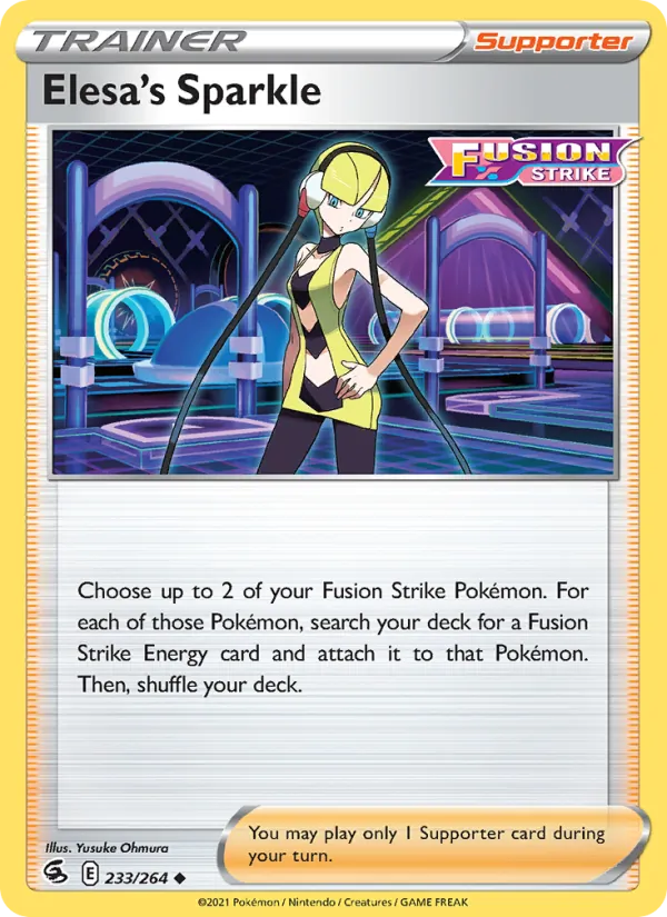 Elesa's Sparkle – Fusion Strike 233
