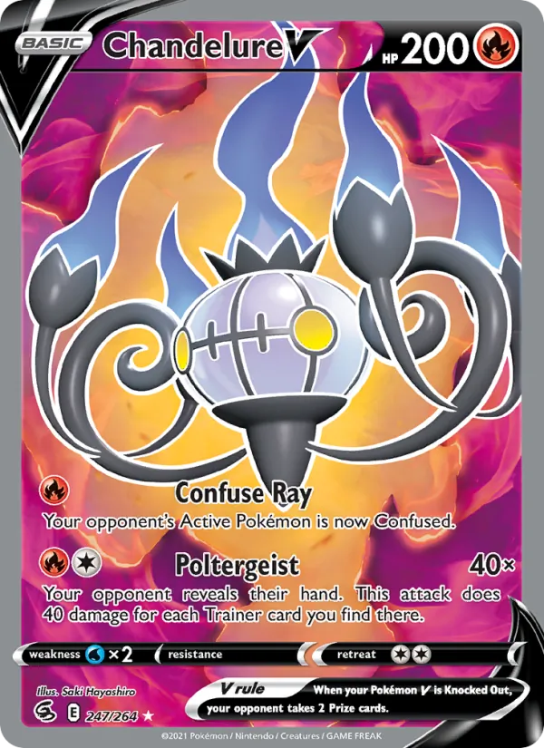 Chandelure V – Fusion Strike 247
