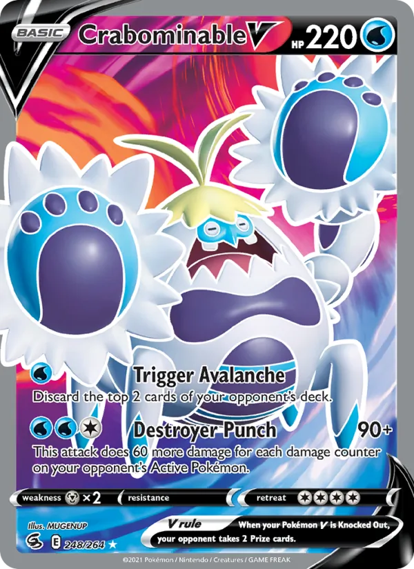 Crabominable V – Fusion Strike 248