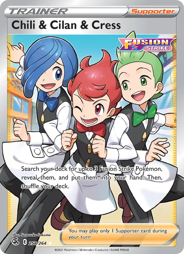 Chili & Cilan & Cress – Fusion Strike 258