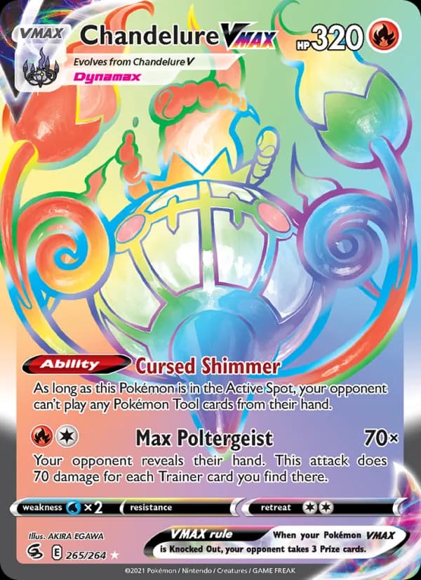 Chandelure VMAX – Fusion Strike 265