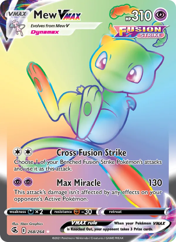 Mew VMAX – Fusion Strike 268