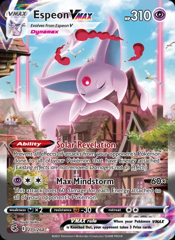 Espeon VMAX – Fusion Strike 270