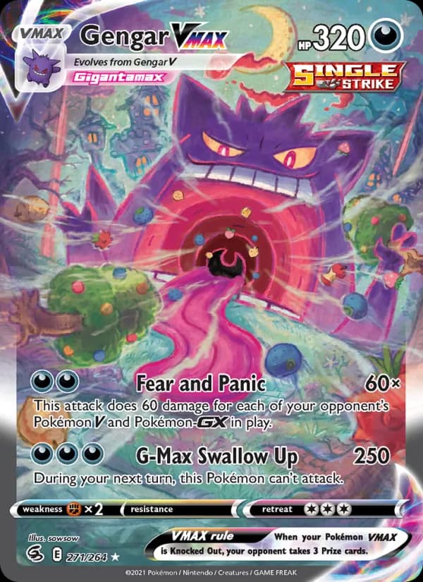 Gengar VMAX – Fusion Strike 271