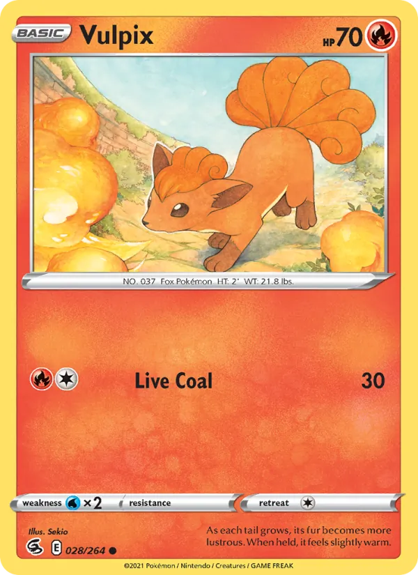 Vulpix – Fusion Strike 28