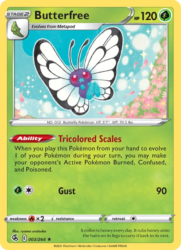 Butterfree – Fusion Strike 3