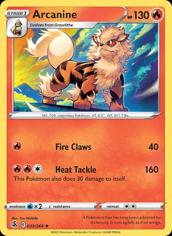 Arcanine – Fusion Strike 33