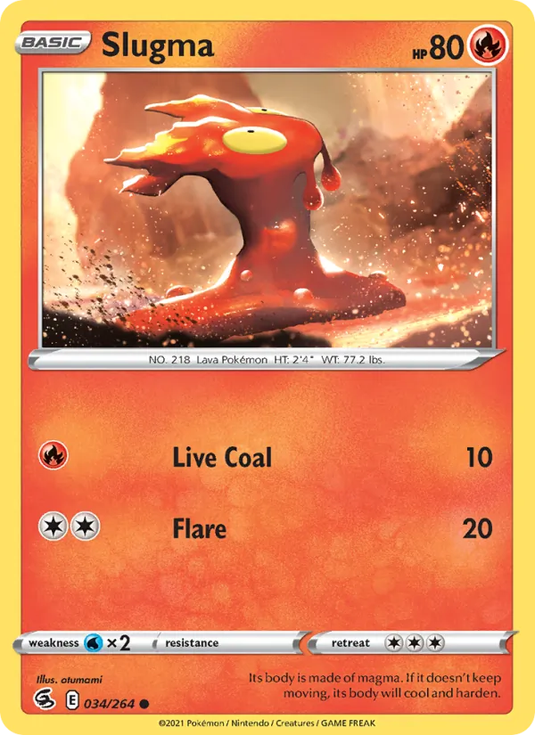 Slugma – Fusion Strike 34