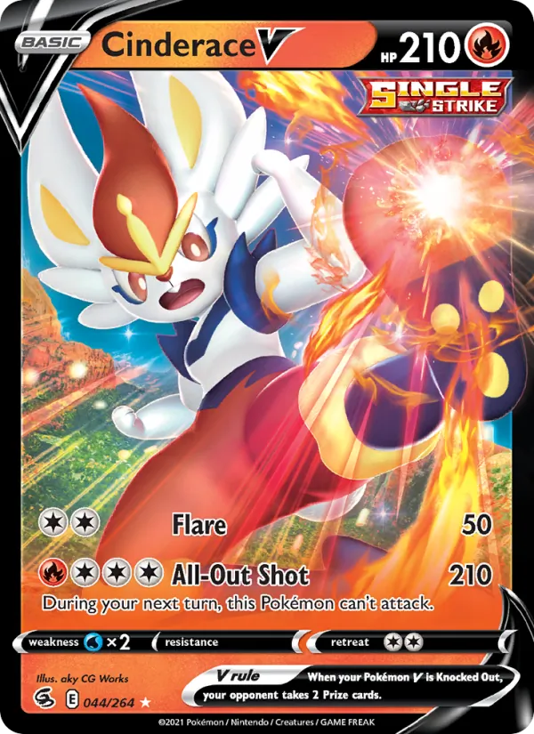 Cinderace V – Fusion Strike 44