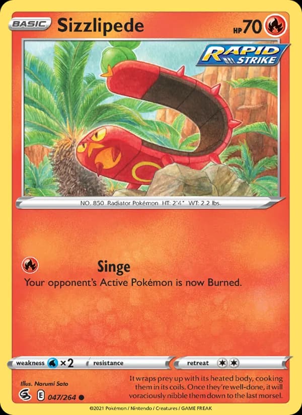 Sizzlipede – Fusion Strike 47