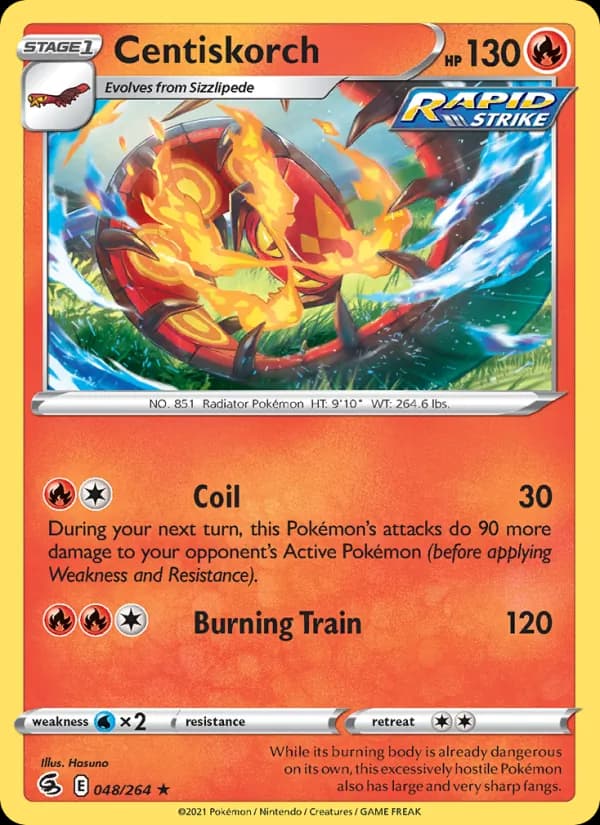 Centiskorch – Fusion Strike 48