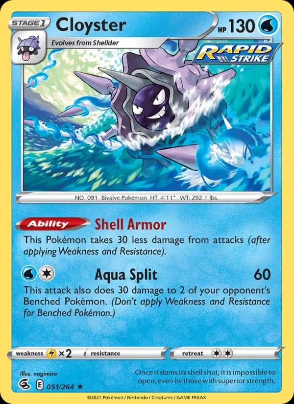 Cloyster – Fusion Strike 51