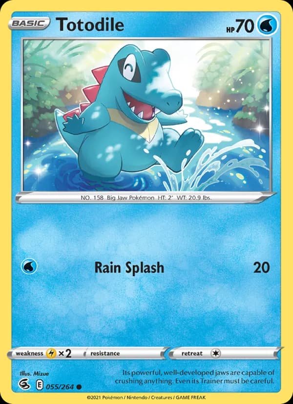 Totodile – Fusion Strike 55