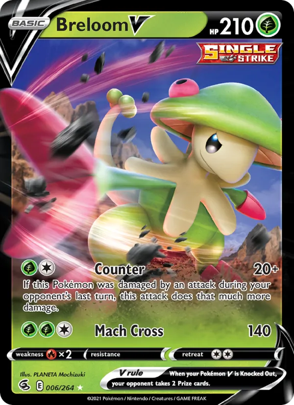 Breloom V – Fusion Strike 6