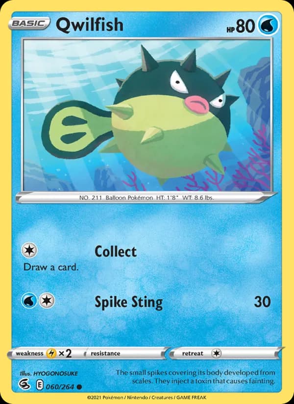 Qwilfish – Fusion Strike 60
