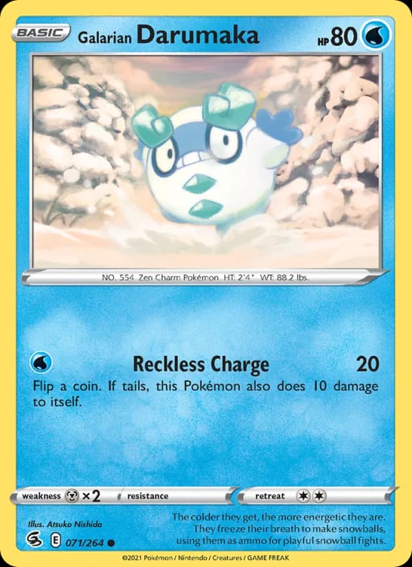 Galarian Darumaka – Fusion Strike 71