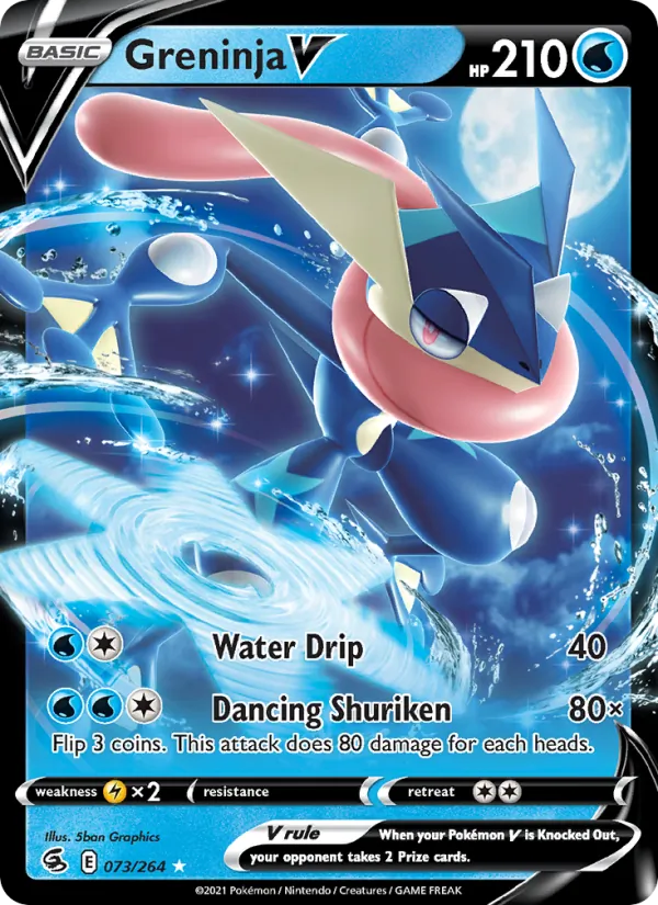 Greninja V – Fusion Strike 73
