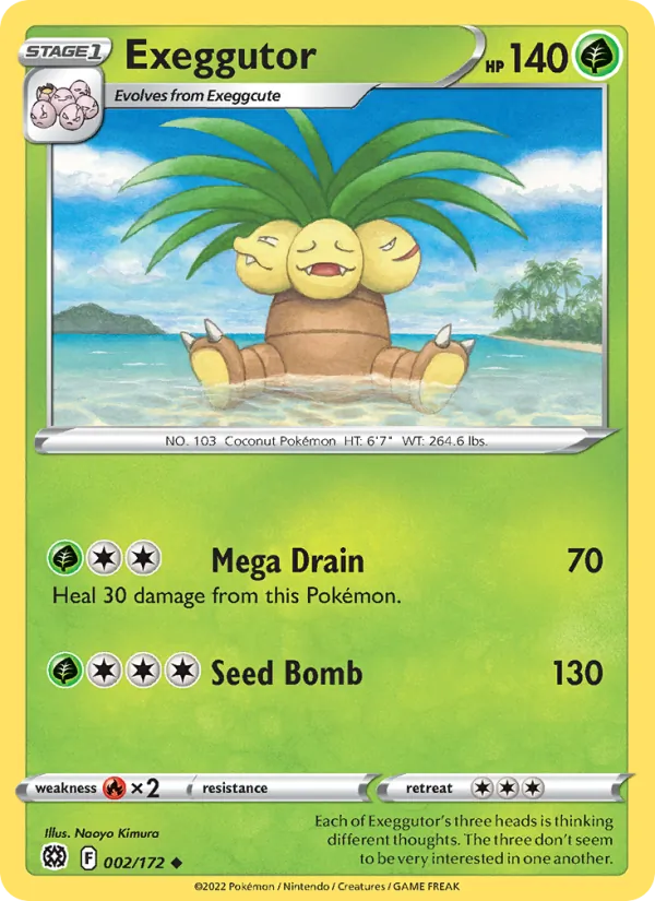 Exeggutor – Brilliant Stars 002