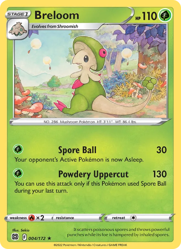 Breloom – Brilliant Stars 004