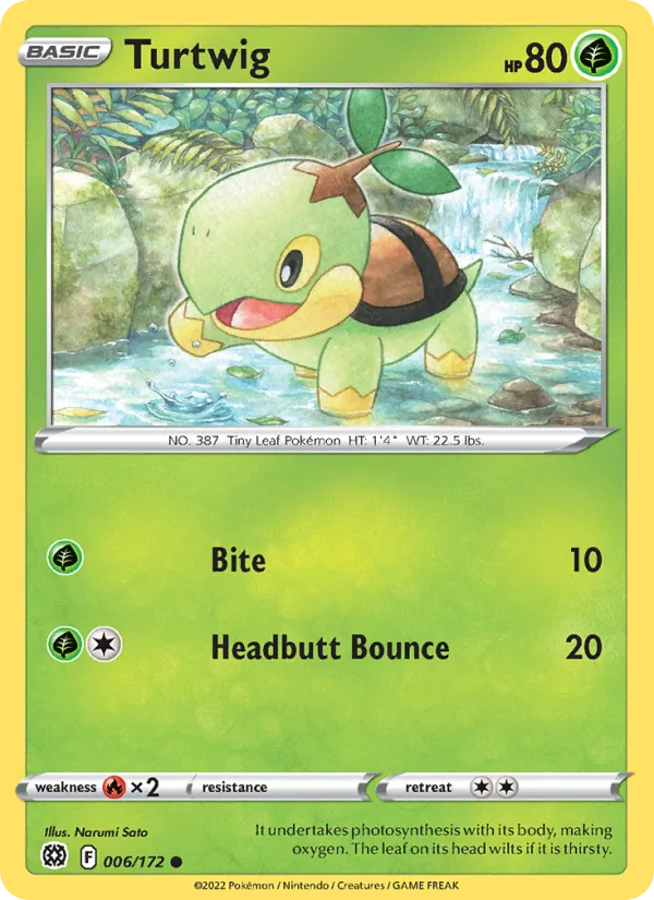Turtwig – Brilliant Stars 006