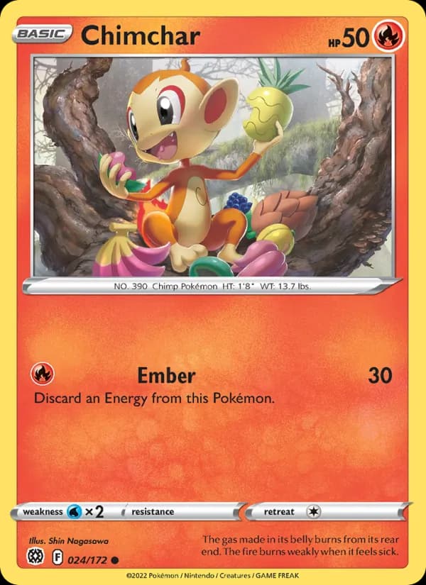 Chimchar – Brilliant Stars 024