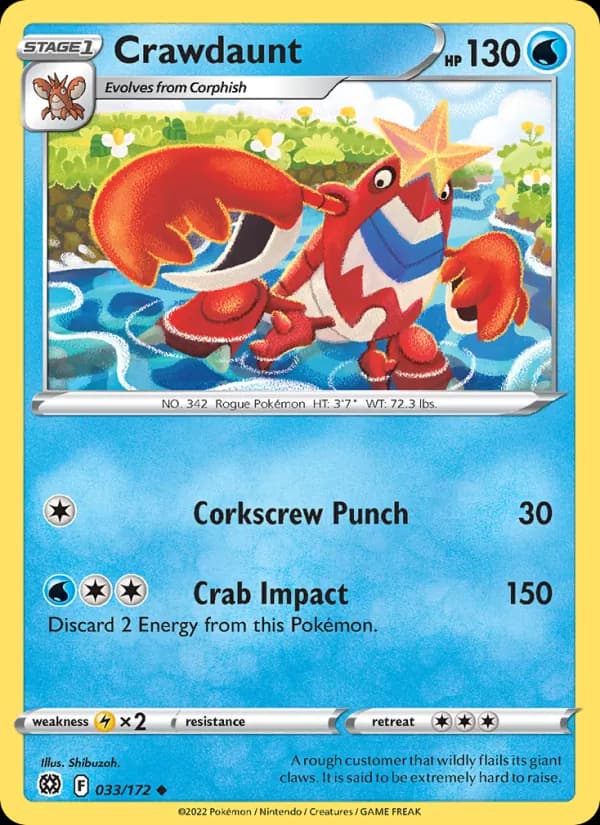 Crawdaunt – Brilliant Stars 033