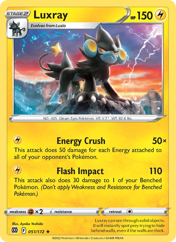 Luxray – Brilliant Stars 051