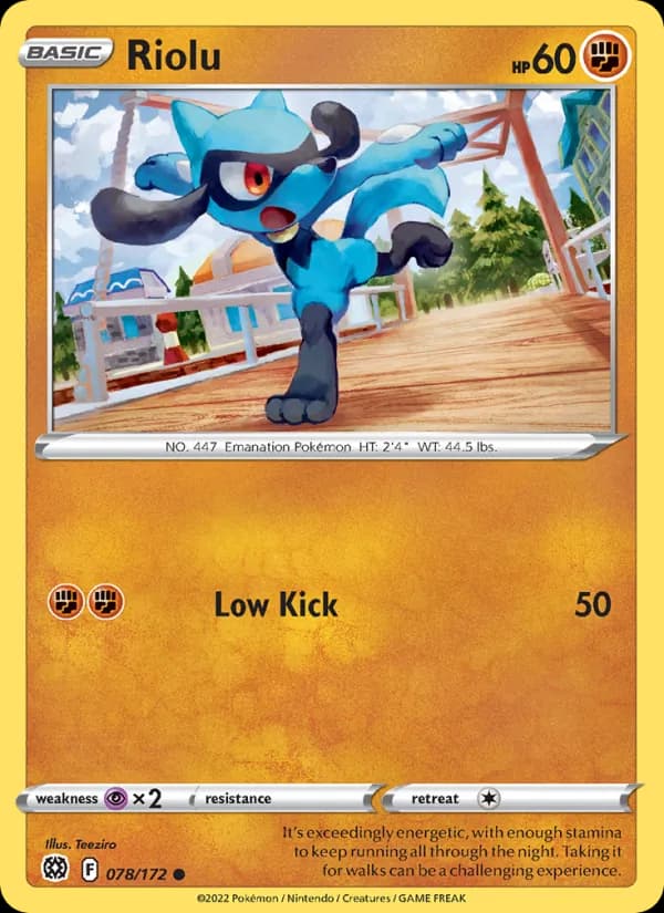 Riolu – Brilliant Stars 078