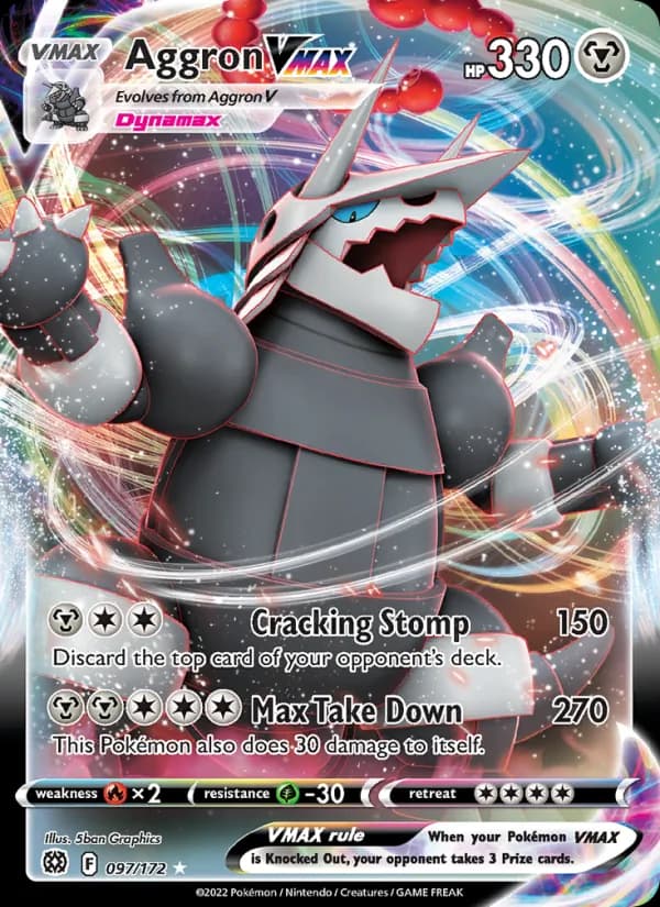 Aggron VMAX – Brilliant Stars 097