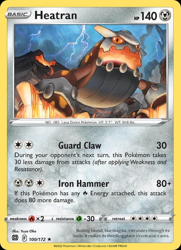 Heatran – Brilliant Stars 100