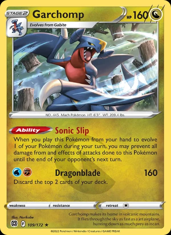 Garchomp – Brilliant Stars 109