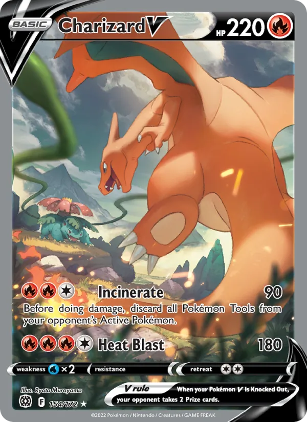 Charizard V – Brilliant Stars 154